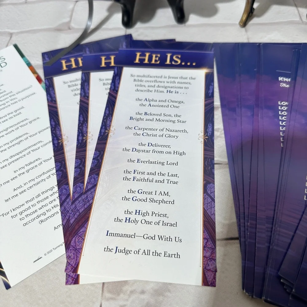 Lot David Jeremiah 12 Fascinating Ways…, Scripture Cards, Journal,‎ Bookmarks